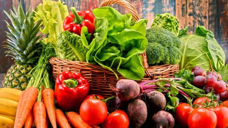овощи и фрукты для похудения